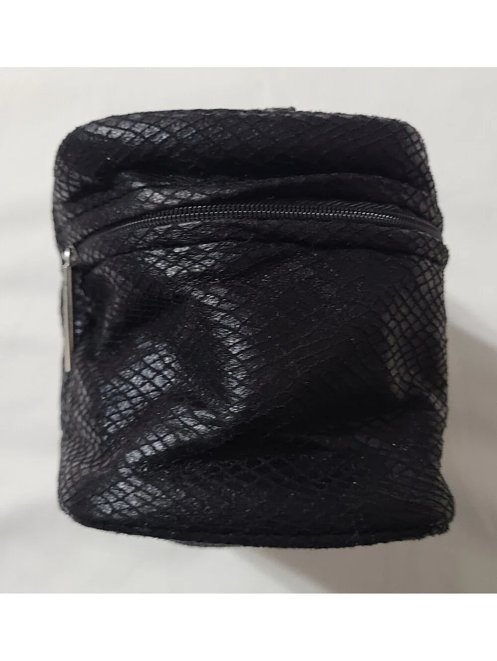 Jimmy Choo Parfums Cosmetic Makeup Case Bag Womens Sz Medium Black Travel Pouch